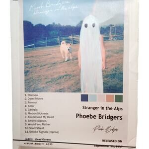Phoebe Bridgers – Stranger in the Alps Album Cover Canvas Print 12x18" Unframed